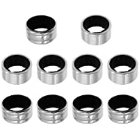 Hemoton - Recogegotas para vino de acero inoxidable (10 unidades)